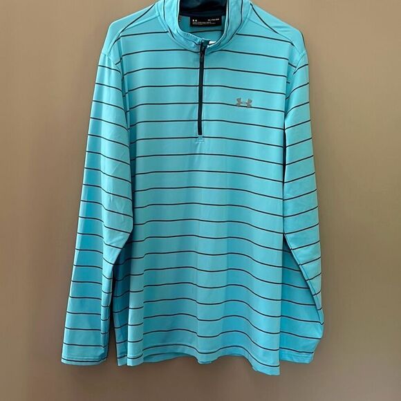 Under Armour Men’s XL Golf Pullover Turquoise - Picture 1 of 8
